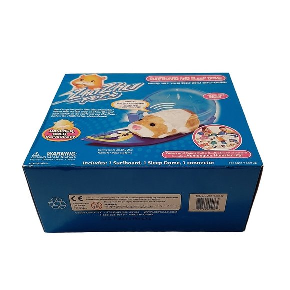 Zhu Zhu Pets Surfboard Sleep Dome - Picture 2 of 5